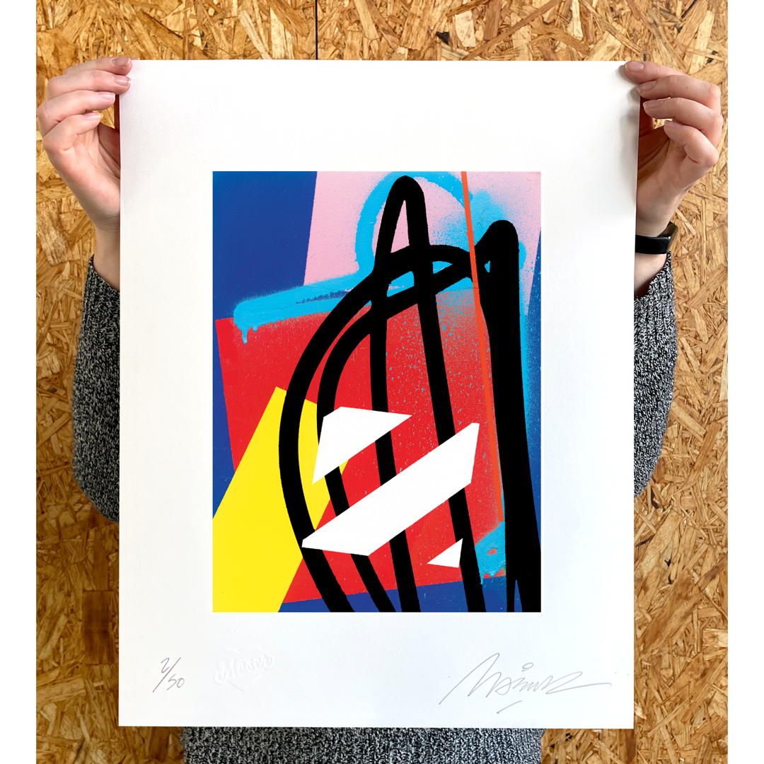 Maser Prints, Maser, Graffiti, Spray Paint, Irish Art, Street Art, Maser