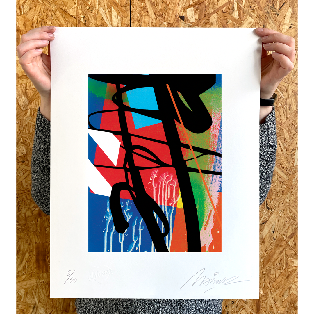 Maser Prints, Maser, Graffiti, Spray Paint, Irish Art, Street Art, Maser