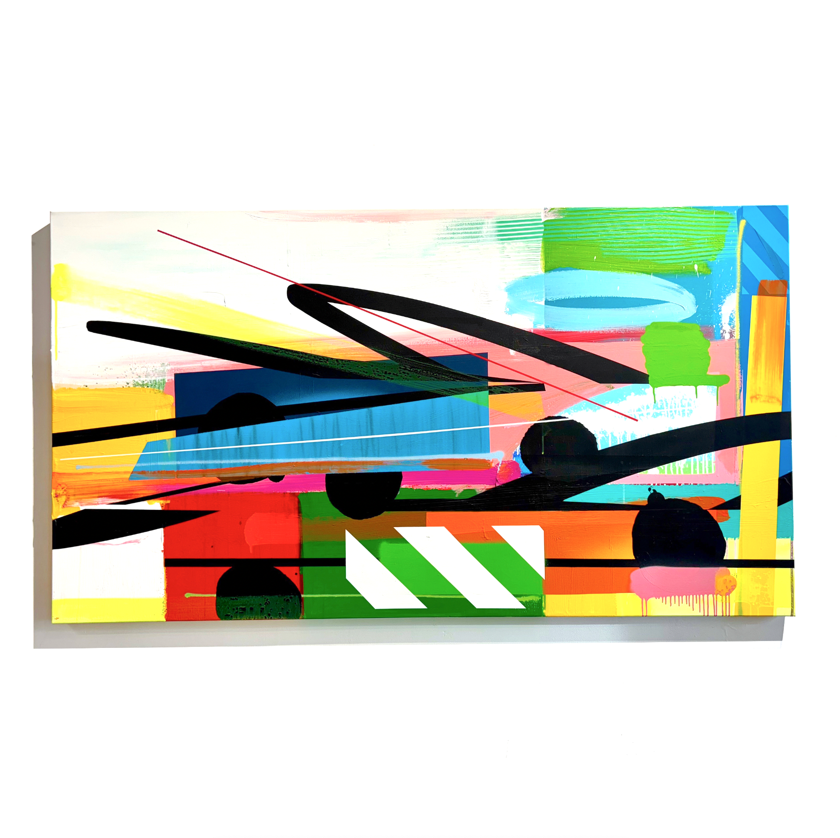 'Kinetic Energy' Limited Edition Canvas Print by Irish Artist Maser, created in Dublin Ireland