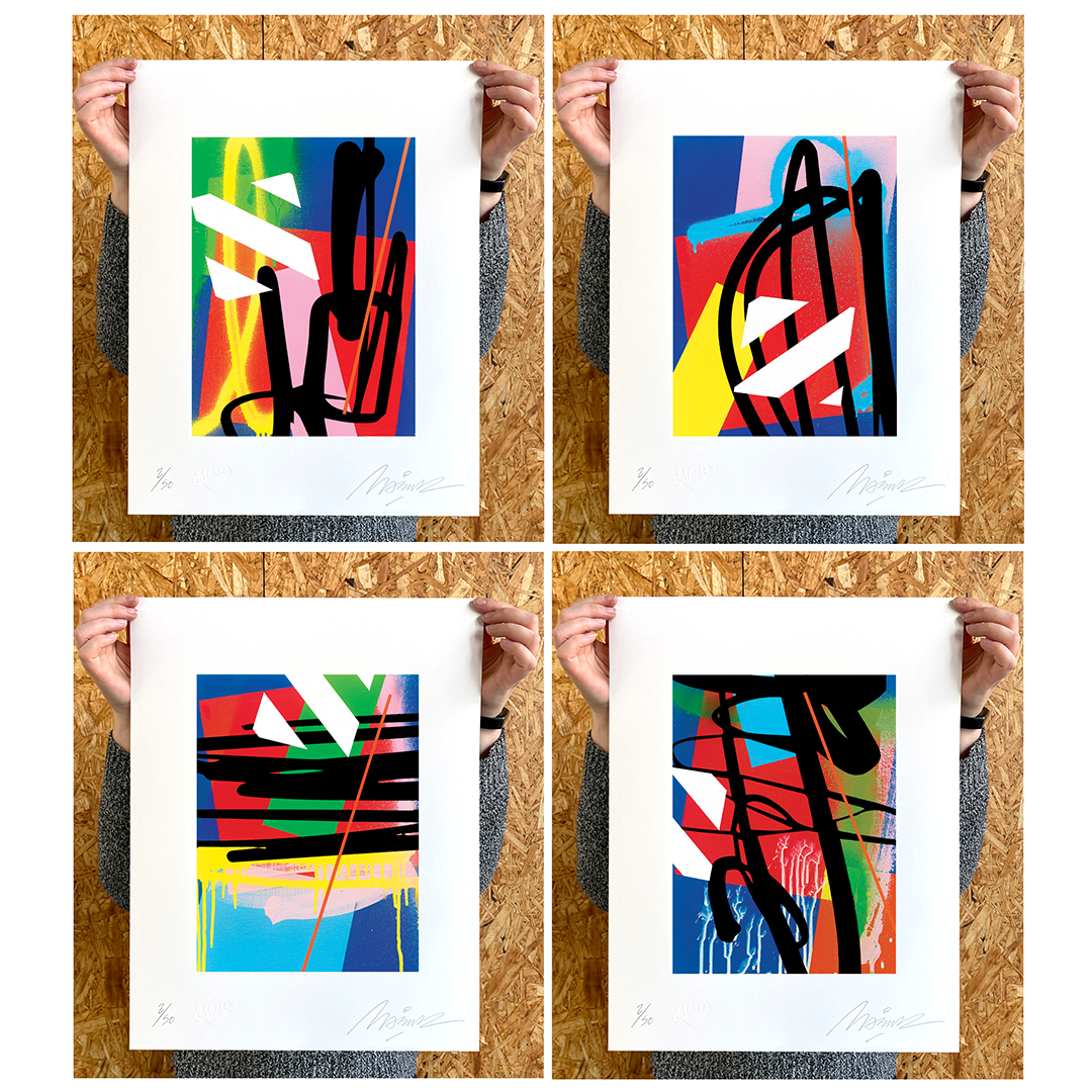 Maser Prints, Maser, Graffiti, Spray Paint, Irish Art, Street Art, Maser